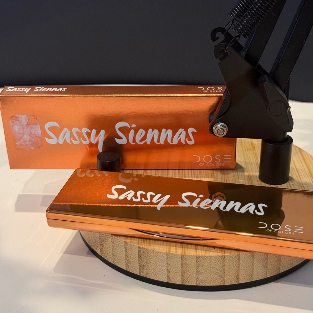 Dose of Colors Sassy Siennas Eyeshadow Palette 5 Matte Shades •New Imperfect Box